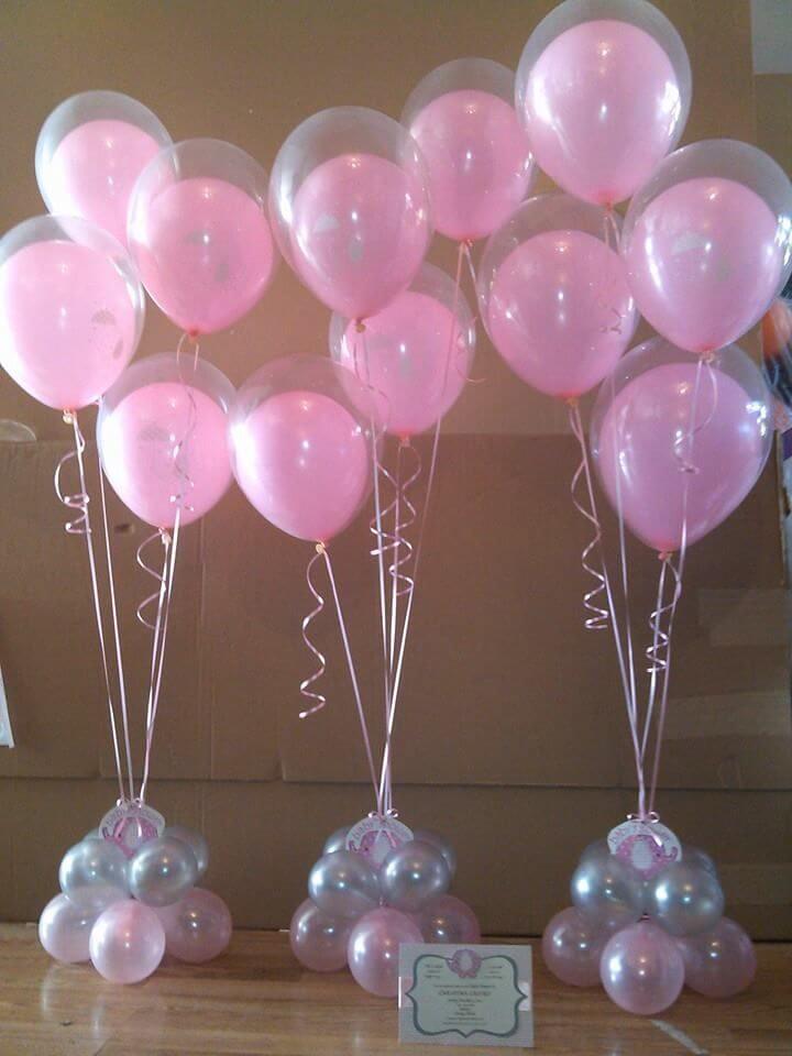Balloons Centerpiece Bouquet Bunch Set 19