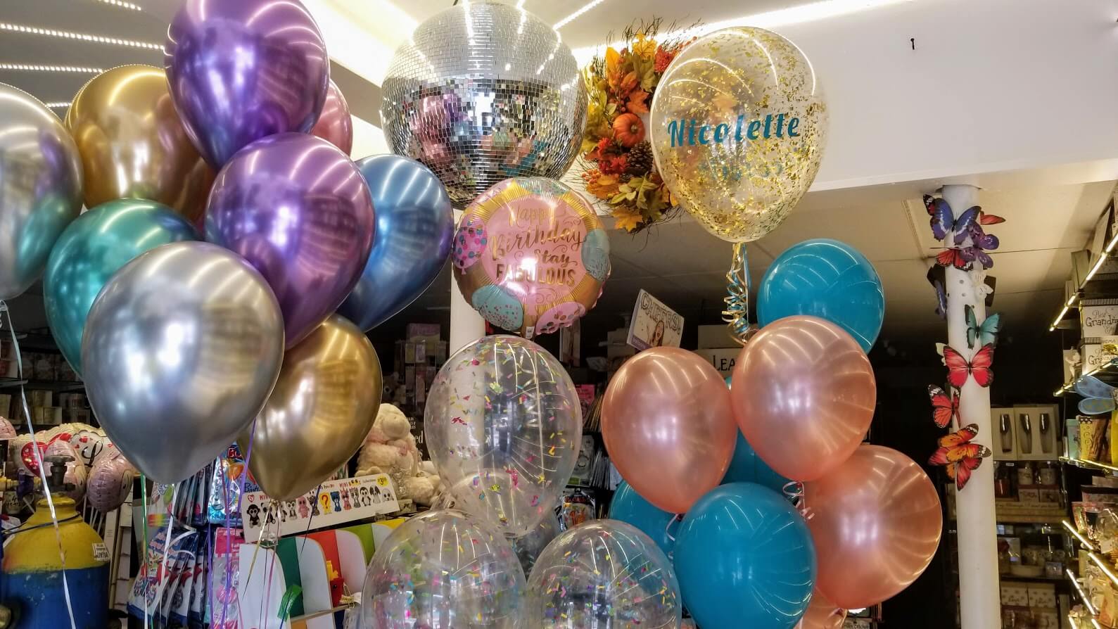 Tulle Confetti Glitter​ ​Sparkle​ Balloons​ 16